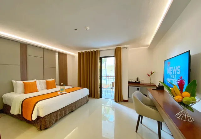 غرفة ديلوكس بسرير مزدوج، Jonys Beach Resort 4/6