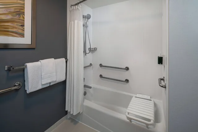 غرفة بسرير كينج مع أريكة لذوي الإعاقة، Courtyard Memphis East Park Avenue 4/4