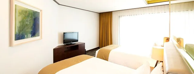 جناح بسريرين منفصلين بشرفة، Holiday Inn Resort Alpensia Pyeongchang 3/4