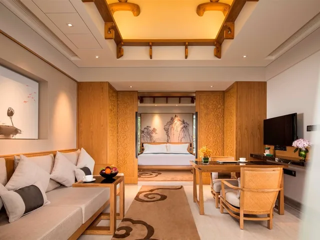 جناح بسرير كينج، Banyan Tree Huangshan 1/7