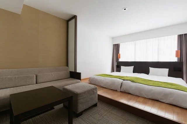 Hollywood, Standard, Twin Beds, City View, Main Building، EM Wellness Kurashino Hakko Lifestyle Resort 1/1