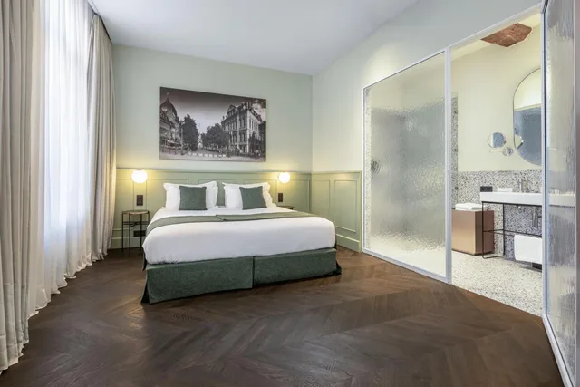 جناح جونيور بسرير كوين، Amosa Hotel Liege & Sava Natures Cuisine 2/2