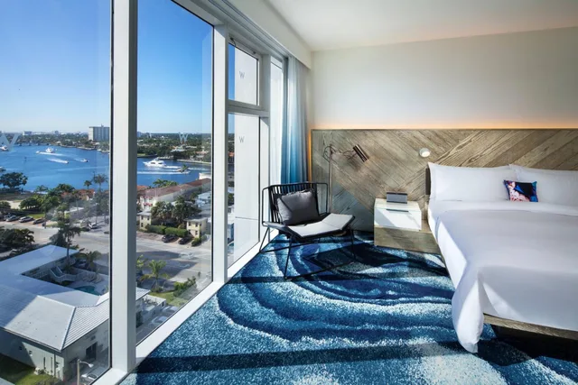 2 Bedrooms, Residential, Premier, Suite, 2 King Beds, 2 Queen Beds, Ocean View, Sofa, Balcony، W Fort Lauderdale 2/4