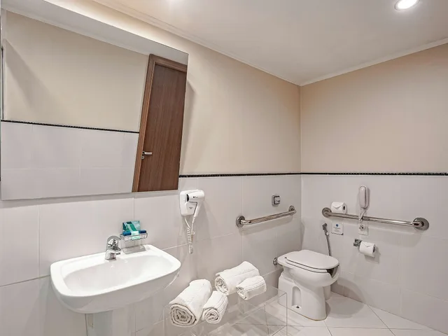 غرفة سوبيريور بسرير مزدوج لذوي الإعاقة، Novotel SP Jardins (ex Slaviero Essential Sao Paulo Jardins) 9/10