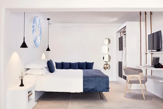 جناح بشرفة بغرفتي نوم، Absolute Mykonos Suites More 1/1