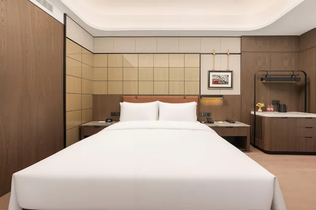 غرفة بريميير بسرير كينج للمدخنين، Wyndham Fuzhou Gulou 3/6