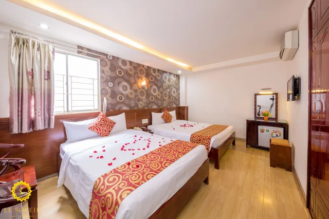 غرفة قياسية رباعية بسريرين كوين، Le Solei Hotel Nha Trang 4/7
