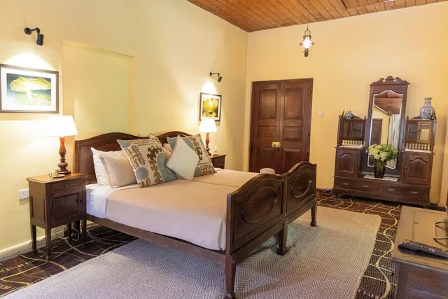 غرفة قياسية بسرير كوين بإطلالة على الحديقة بغرفة نوم واحدة، Ferncliff Bungalow 5/10