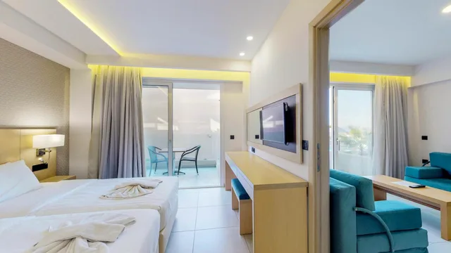 شقة سوبيريور بإطلالة على المسبح بغرفة نوم واحدة، Marika Hotel Chania 9/9