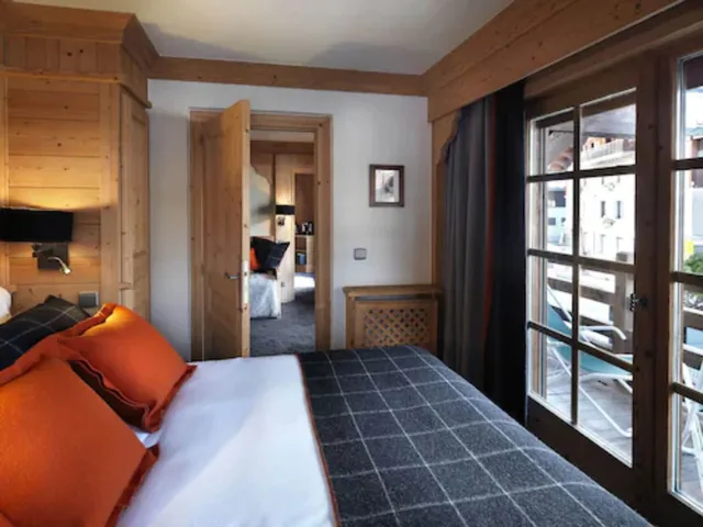 جناح جونيور بسريرين منفصلين مع أريكة، Le M de Megeve 2/8