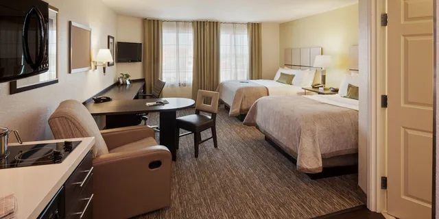 جناح استوديو بسريرين كوين، Candlewood Suites Houston North I45 Spring An Ihg Hotel 3/3