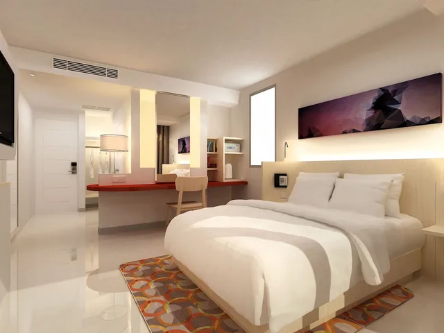 غرفة بسرير كينج، Fairfield By Marriott Surabaya 1/8