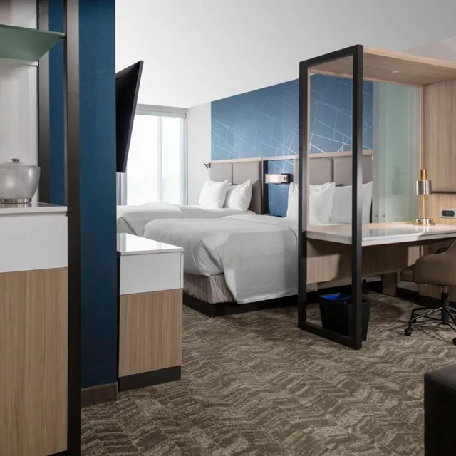 غرفة، SpringHill Suites Kansas City Airport 3/3
