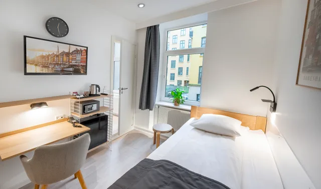 غرفة قياسية مفردة بسرير فردي، GO Hotel Ansgar 3/6