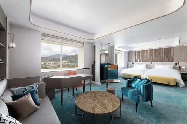 جناح جونيور بسريرين مزدوجين بإطلالة، Westin Miyako 2/4
