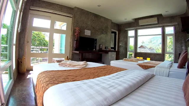 غرفة بسريرين منفصلين، Silver Sands Beach Resort 1/1
