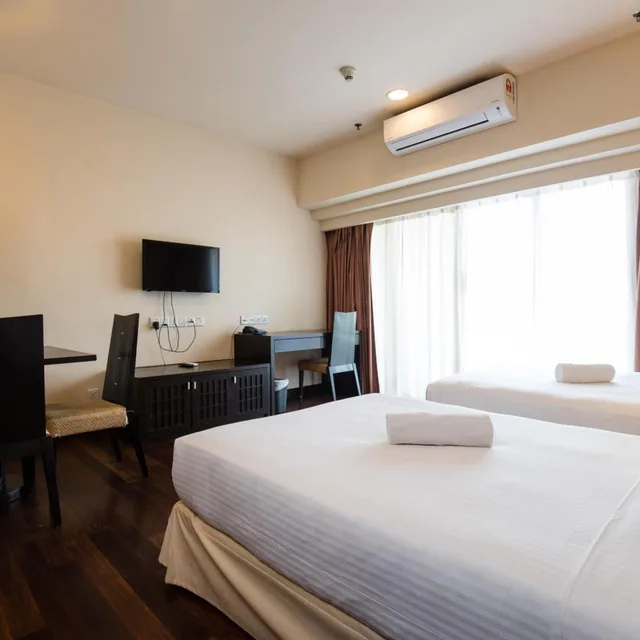 استوديو ديلوكس بسريرين منفصلين، Resort Suites At Bandar Sunway 6/7