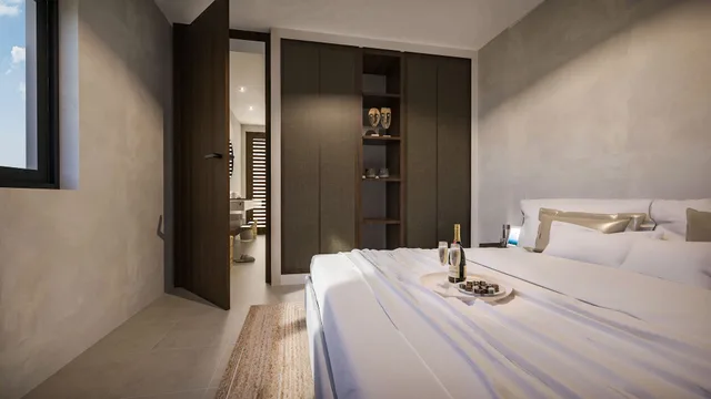بنتهاوس فاخر بسرير كينج وسرير فردي بإطلالة على البحر بغرفتي نوم، The Kontiki Curacao Beach Resort 1/5