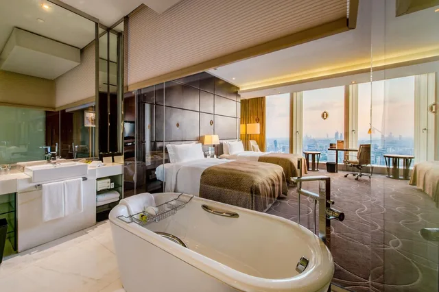 غرفة كلاسيكية بسريرين مزدوجين في طابق مرتفع، Intercontinental Nanjing 4/7
