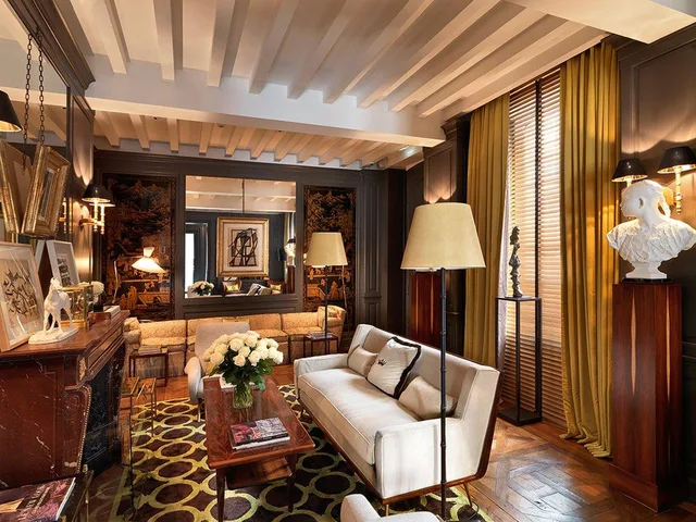 جناح سوبيريور بإطلالة على المدينة، Marquis Faubourg Saint-Honore 1/1