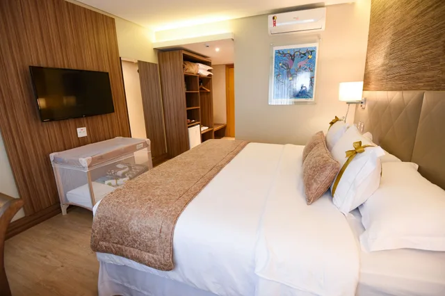 جناح بسرير كوين، Hotel Refugio da Montanha 3/5