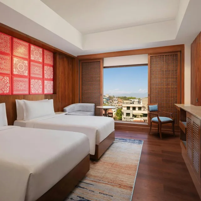 Club, Twin Beds, City View, The Soaltee Kathmandu 1/5