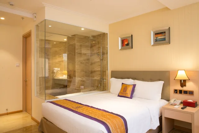 غرفة فاخرة بإطلالة على المدينة، Sky Gem Hotel Sora 3/9
