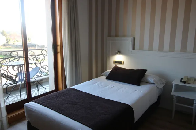 غرفة داخلية مفردة بسرير مزدوج، Hotel Alfonso I 4/7