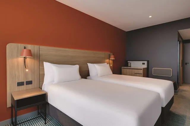 غرفة بسريرين منفصلين، Travelodge Hotel Hurstville Sydney 5/8