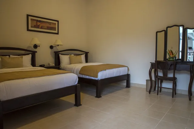 غرفة قياسية بسريرين مزدوجين، Real La Merced Hotel 3/6