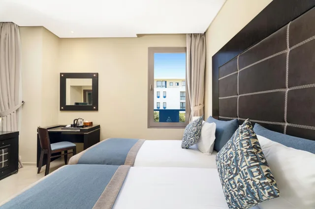 غرفة قياسية بسرير مزدوج بإطلالة على الحديقة، Atlas Essaouira Riad Resort 2/4
