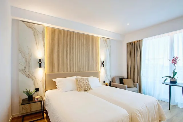 غرفة سوبيريور بسرير مزدوج بإطلالة على البحر، Cavo Maris Beach Hotel 2/8