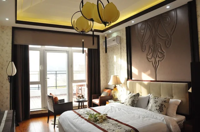 فيلا بسريرين منفصلين وسريرين مزدوجين، The Brigh Eco Hotel Yantai 2/2