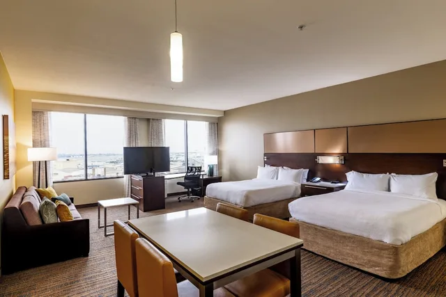 استوديو بسريرين كوين مع أريكة، Residence Inn by Marriott Los Angeles LAX/Century Boulevard 2/7