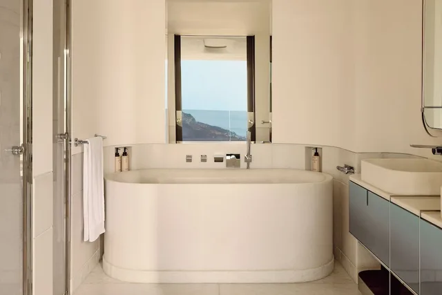 استوديو بانورامي بسرير كينج بإطلالة على البحر، The Maybourne Riviera 6/6
