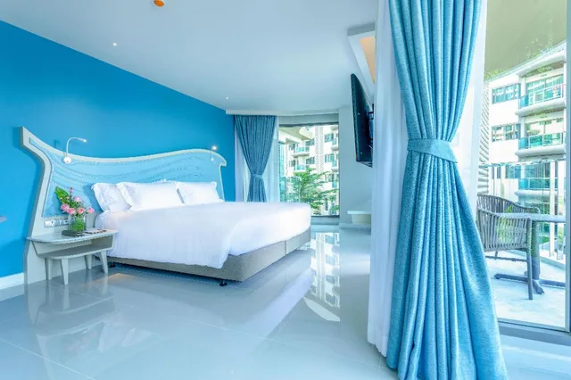 غرفة ديلوكس بإطلالة على البحر، Centara Sonrisa Residences and Suites Sriracha 1/1