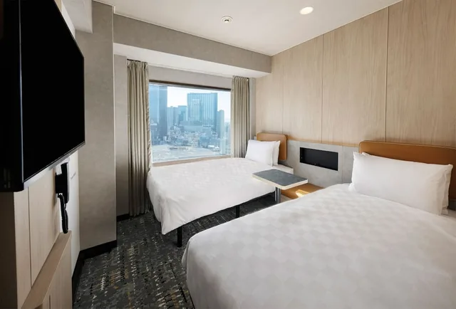 غرفة قياسية بسريرين منفصلين، Shinjuku Prince Hotel 2/2
