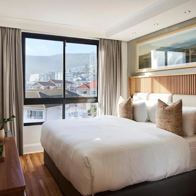 شقة بإطلالة على الجبل بشرفة، President Hotel Cape Town 1/4