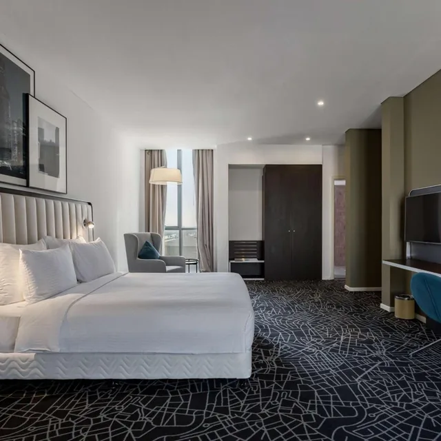 جناح بغرفة نوم واحدة، فندق وشقق راديسون الدمام المدينة الصناعية(Radisson Hotel & Apartments Dammam Industry City) 1/10