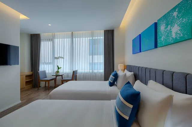غرفة ديلوكس بسريرين منفصلين، Parosand Danang Hotel 5/6