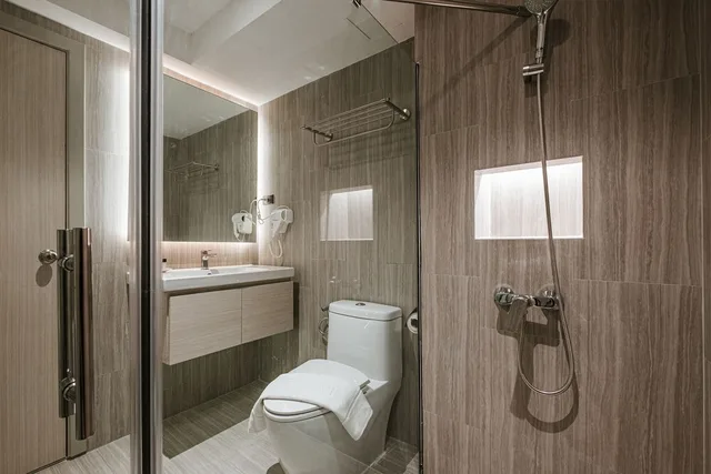غرفة ديلوكس بسريرين منفصلين، The Rich Hotel Korat 7/7
