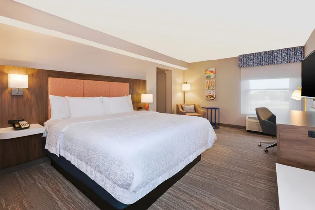 استوديو بسرير كينج لذوي الإعاقة، Hampton Inn Princeton 1/4