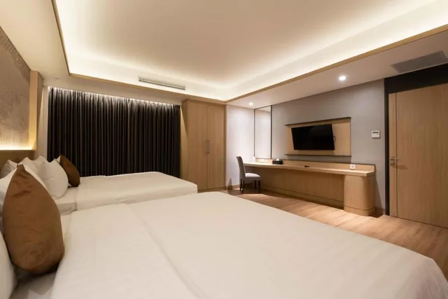 غرفة عائلية، Orchardz Hotel Industri 2/6
