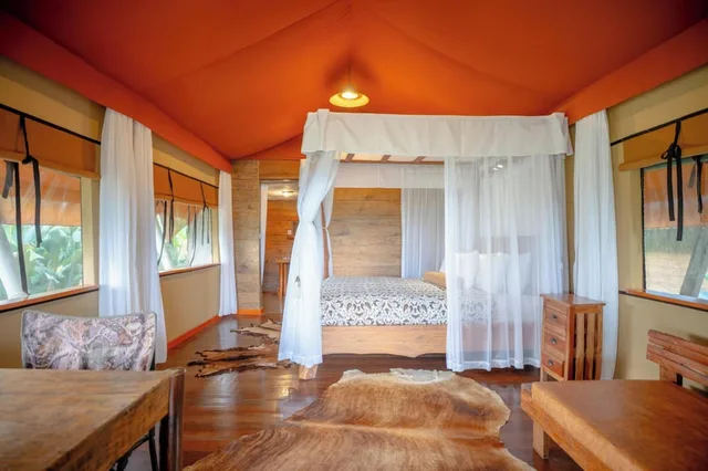 خيمة غراند ديلوكس بسرير كوين، SANG GIRI - MOUNTAIN TENT RESORT 6/10