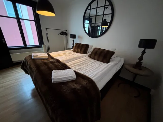 استوديو اقتصادي بسريرين منفصلين مع أريكة، Hotell Repet 1/2