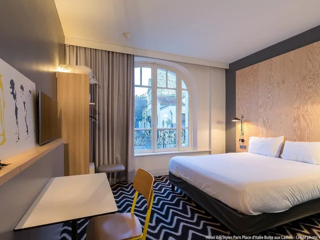 غرفة قياسية بسرير مزدوج، Ibis Styles Paris Place d Italie Bute aux Cailles 2/6