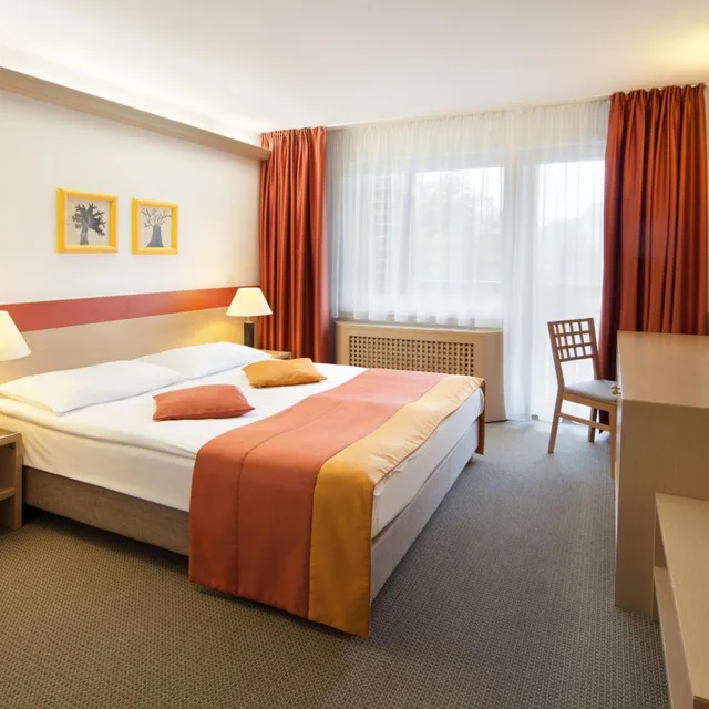 غرفة بسرير مزدوج بشرفة، Hotel Savica 1/7