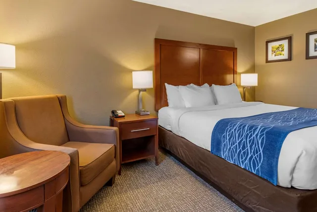 غرفة بسرير كينج، Comfort Inn Roseburg, OR 2/3