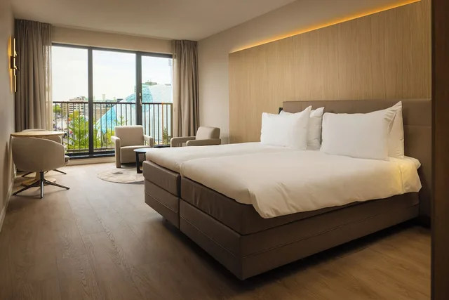 غرفة سوبيريور ديلوكس بسرير كينج، WestCord Hotel Eindhoven 3/8