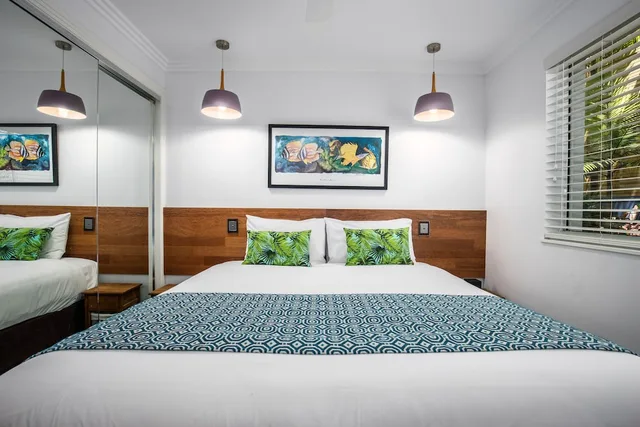 شقة سوبيريور بسريرين كوين بغرفتي نوم بإطلالة جزئية على البحر، Watermark Resort 5/6